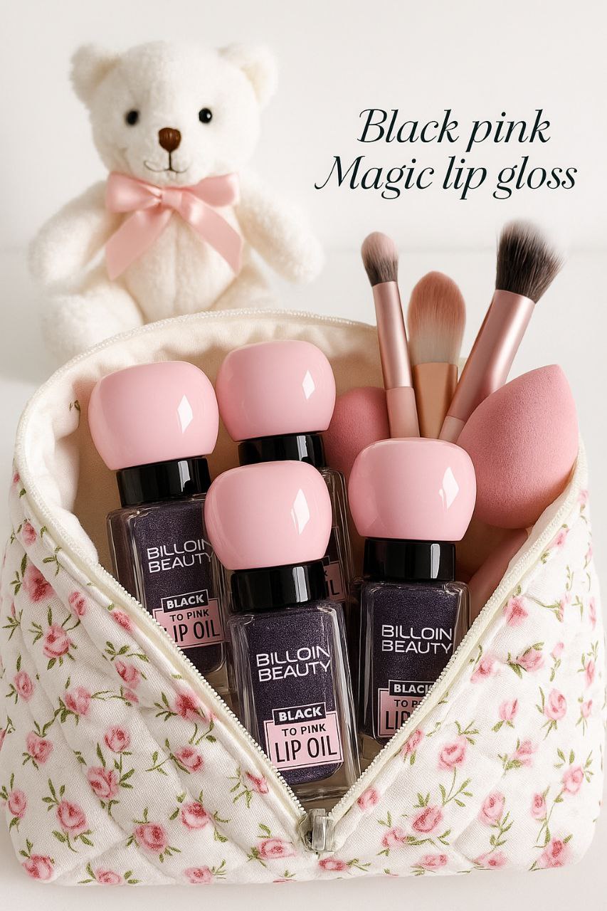 گلاس لب مشکی کهکشانی