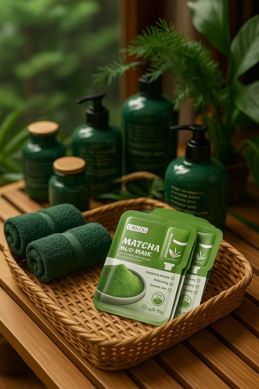 مود ماسک ساشه‌ای ماچا لایکو