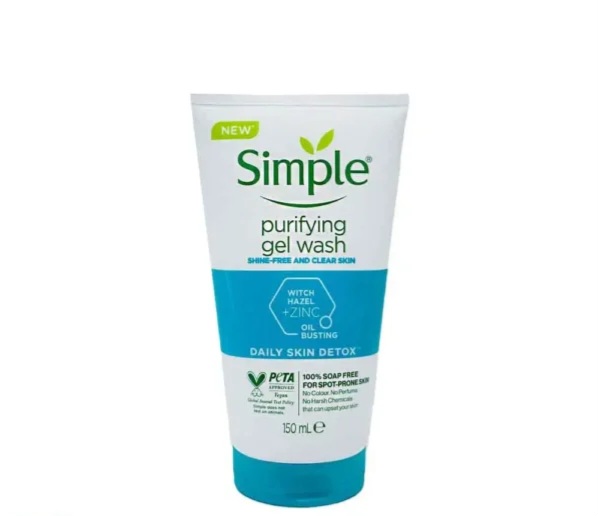 ژل شست و شو پوست چرب و مختلط سیمپل